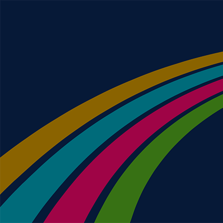 Binoculars showing a global view in focus