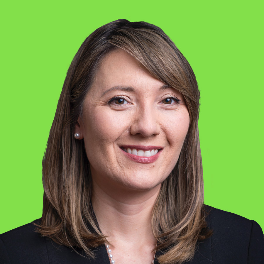 Headshot of Christine Akins - Podcast Host