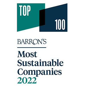 Barrons Top 100 Most Sustainable Companies 2021
