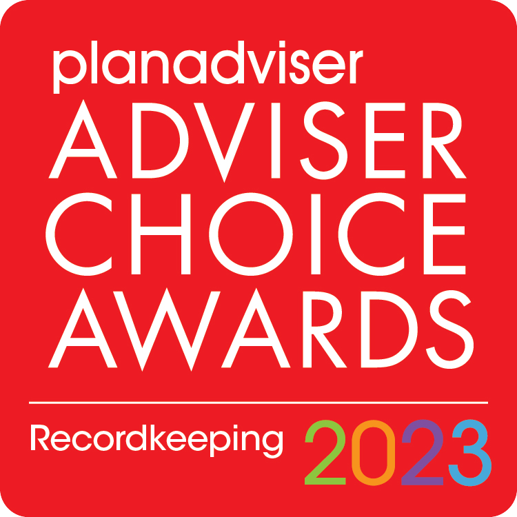 PlanAdviser 2023 Adviser Choice Award- Recordkeeping