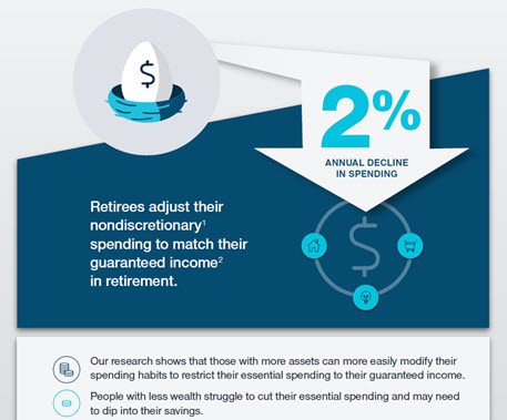 Providing Relevant Retiree Income Solutions Infographic