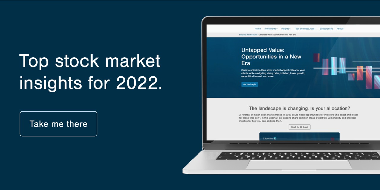 Top stock market insights for 2022. Take me there