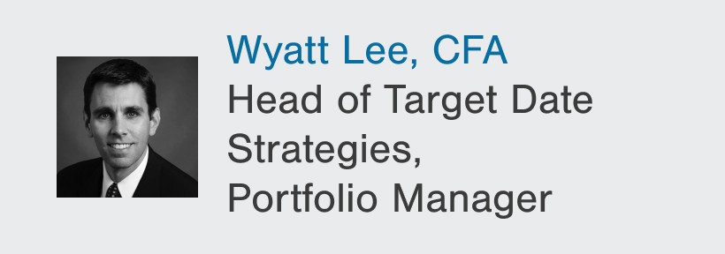 Headshot of Wyatt Lee, CFA, head of Target Date Strategies, portfolio manager