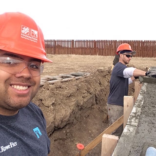 T. Rowe Price Associates building a house for Habitat for Humanity