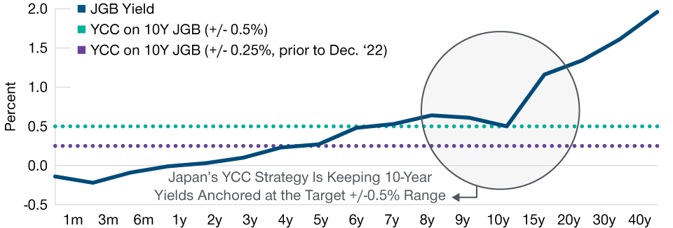 Bank of Japan's Yield Curve Control Strategy in Action