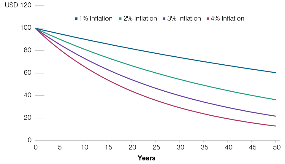 Impact of Inflation on Long-Term Purchasing Power