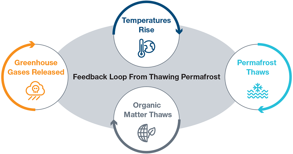 Thawing Permafrost and Climate Change