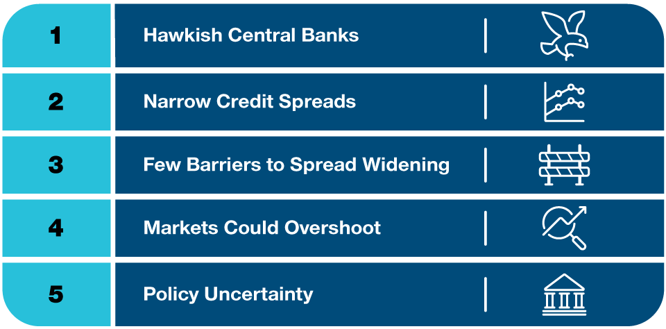 Five Reasons for Caution in Credit Markets