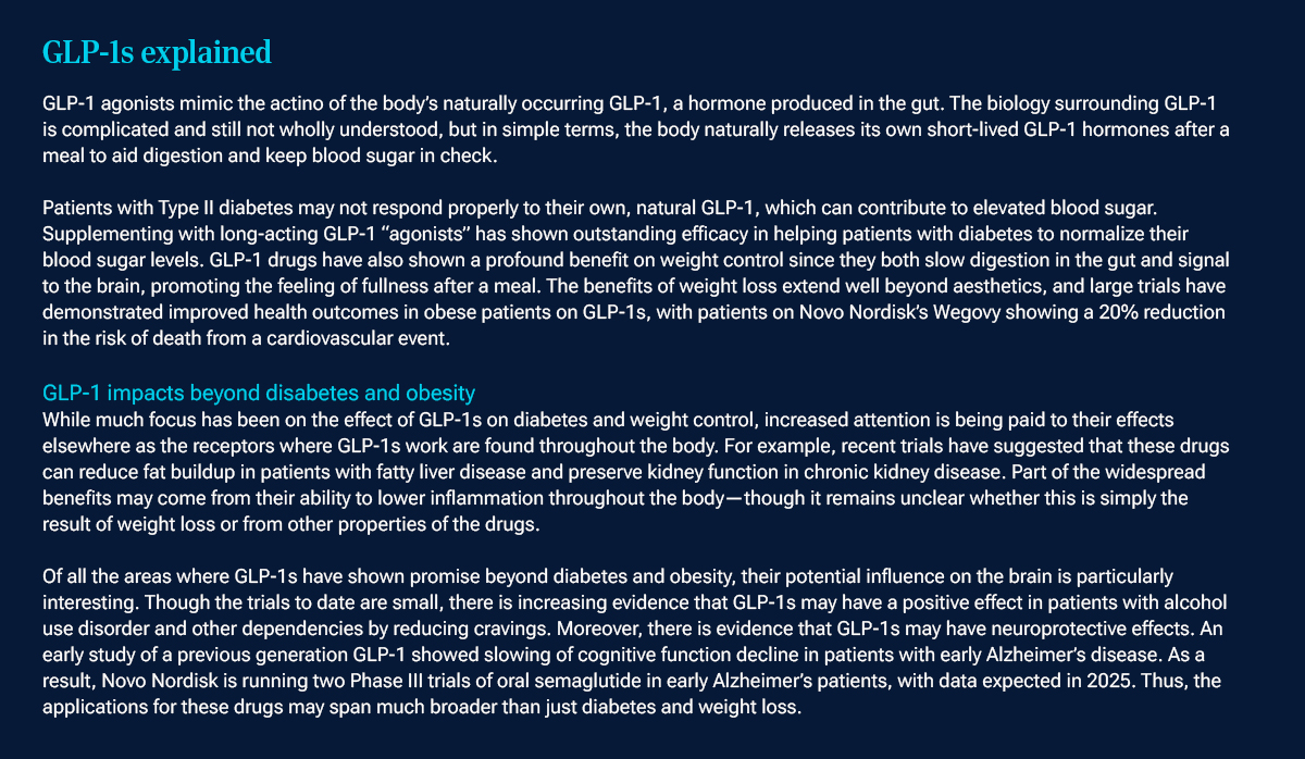 GLP-1s explained