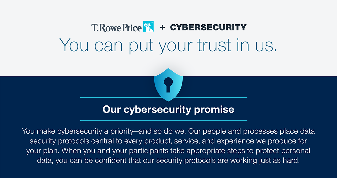 T. Rowe Price and Cybersecurity Infographic